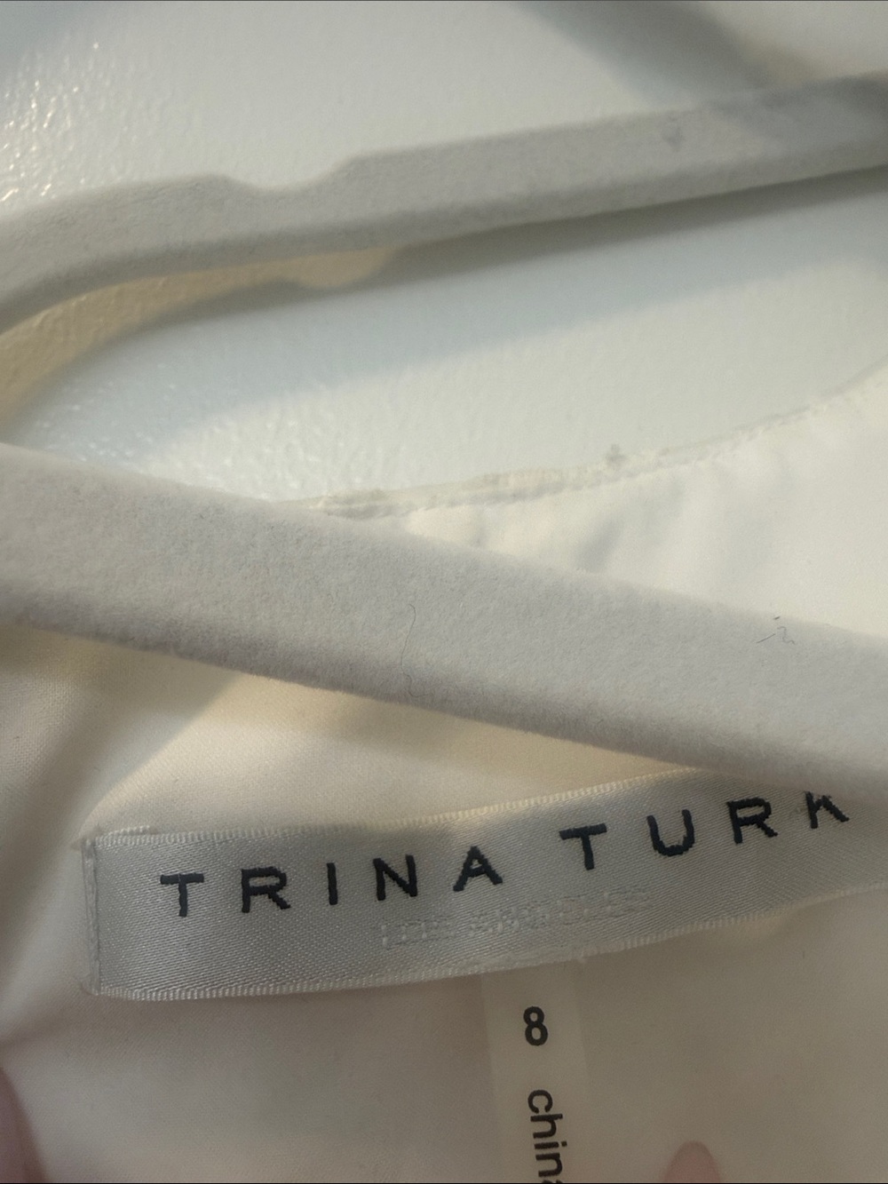 Trina Turk White Lace Midi Two-Piece Dress Set - Picture 2 of 5